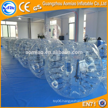 Funny cheap bumper ball inflatable ball giant human bubble ball for football